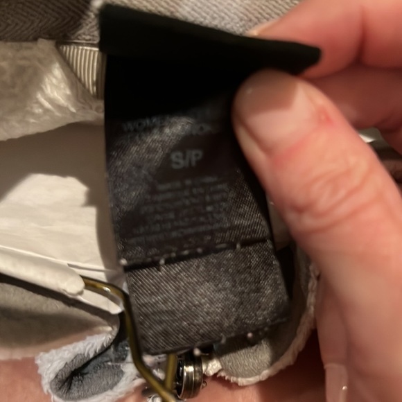 The North Face Jacket Women’s,Sz:SM/P White Osito Fleece Full Zip Pockets Casual - Picture 10 of 10